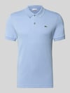 Lacoste Regular Fit Poloshirt aus reiner Baumwolle Rauchblau
