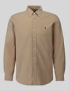 Polo Ralph Lauren Custom Fit Freizeithemd aus reiner Baumwolle Camel