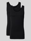 SCHIESSER Tanktop mit Rundhalsausschnitt im 2er-Pack Black