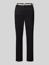 Christian Berg Woman Casual Fit Chino mit Baumwoll-Anteil Black