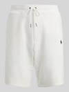 Polo Ralph Lauren Regular Fit Sweatshorts aus Baumwoll-Mix mit Logo-Stitching Weiss