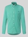 Polo Ralph Lauren Custom Fit Freizeithemd aus reiner Baumwolle Gruen