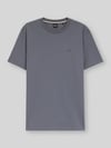 BOSS regular fit T-shirt met logodetail model 'THOMPSON_01' Blauw