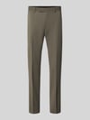 Tiger of Sweden Straight Fit Hose mit Lanawoll-Anteil Modell 'Tenuta' Schlamm