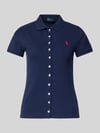Polo Ralph Lauren Poloshirt met Knoopsluiting Marineblauw