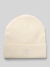 KnowledgeCotton Apparel Mütze aus reiner Wolle Modell 'Merino' Offwhite