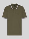 BOSS Green Koszulka polo o kroju regular fit z czystej bawełny model „PADDY” Antracytowy