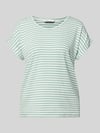 ONLY Regular fit T-shirt van viscosemix model 'MOSTER' Rietgroen