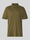 Fynch-Hatton Regular Fit Poloshirt mit Logo-Stitching Oliv