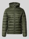 JACK & JONES Regular Fit Jacke in Stepp-Optik Modell 'KINGSLEY' Mittelbraun
