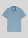 Tom Tailor Koszulka polo o kroju regular fit z czystej bawełny Szaroniebieski