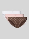 Jake*s Casual Slip aus Baumwoll-Mix im 3er-Pack Hellrosa