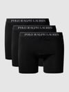 Polo Ralph Lauren Underwear Trunks aus Baumwoll-Mix im 3er-Pack Black