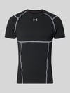 Under Armour T-Shirt mit Logo-Print und Raglanärmel Black