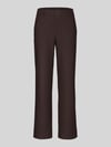 Stehmann Wide Leg Hose mit Gürtelschlaufen Modell 'Fenja' Mittelbraun