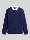 Tommy Hilfiger Relaxed Fit Poloshirt aus reiner Baumwolle Marine