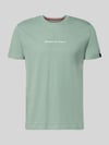 Alpha Industries T-Shirt mit Label-Detail Lind