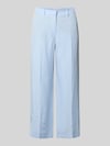 Raffaello Rossi Stoffen broek met persplooien model 'OLESSA' Lichtblauw