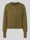 ONLY kardigan rozpinany w kroju regular fit z mieszanki wiskozy model 'MIO' Khaki