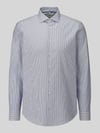 Jake*s Slim Fit Businesshemd mit Rückenpasse Royal