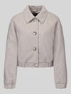 ONLY Regular fit blouson met raglanmouwen model 'NANCY' Taupe gemêleerd
