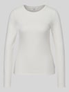 Marc O'Polo DENIM Shirt met lange mouwen met rolzoom-details Offwhite