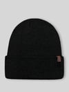 Barts Czapka beanie z wywijanym brzegiem z mieszanka wiskozy model 'WILLES' Czarny