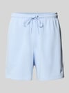Nike Shorts mit Label-Stitching und elastischem Bund Hellblau
