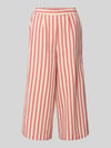 VILA Stoffen broek van viscosemix in all-over look model 'PRISILLA' Rood