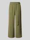 VILA Culotte mit Bindegürtel Modell 'JOSA' Khaki