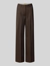 JJXX Wide Fit Hose mit Viskose-Anteil Modell 'Aya Ellis' Schoko Melange
