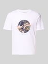 JACK & JONES t-shirt z okrągłym dekoltem model 'HONOLULU' Biały