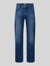Brax Jeans o kroju comfort fit z kieszeniami wpuszczanymi model 'Clint' Granatowy