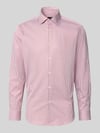 BOSS Regular Fit Businesshemd aus Baumwoll-Mix Modell 'H-Joe-kent' Bordeaux