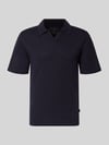 JACK & JONES Premium Strickshirt mit V-Ausschnitt Modell 'MILANO' Marine