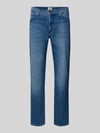 Brax Jeans o kroju comfort fit z kieszeniami wpuszczanymi model 'Clint' Jeansowy niebieski