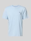 Selected Regular Fit T-Shirt aus reiner Baumwolle Modell 'HASPEN' Hellblau
