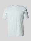 Marc O'Polo męski t-shirt o kroju regular fit z czystej bawełny Jasnoniebieski