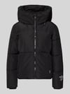 khujo Puffer Jacket mit Reißverschlusstaschen Modell 'AUDREY MATT' Black