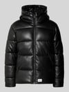 khujo Regular Fit Puffer Jacket mit Logo-Patch Modell 'Coen' Black