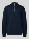 Marc O'Polo DENIM Troyer o kroju regular fit z czystej bawełny Granatowy