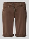 Buena Vista Bermudas mit Knopfleiste Modell 'Malibu' Schoko