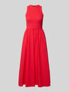 Tommy Jeans midi-jurk van puur katoen Rood