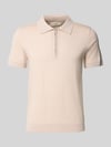 Selected Regular Fit Poloshirt aus reiner Wolle Modell 'TRAY' Sand