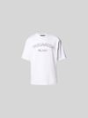 Dsquared2 Loose Fit T-Shirt mit Logo-Print Weiss