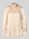 Marella Satinbluse mit Seiden-Anteil Modell 'ALFIO' Offwhite