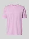 Marc O'Polo Relaxed Fit T-Shirt aus reiner Baumwolle Flieder