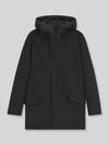 BOSS Orange Regular Fit Parka mit Kapuze Modell 'Osiass1' Black