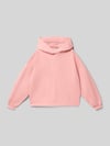 Calvin Klein Jeans Regular Fit Hoodie aus reiner Baumwolle Rosa