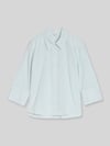 Tom Tailor Regular Fit Hemdbluse aus Lyocell-Baumwoll-Mix Mint